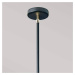 Markslöjd Stolní lampa Costero, kouřově šedá/černá, 43 cm