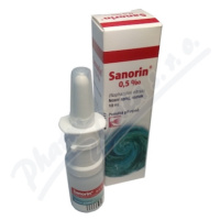 Sanorin 0.5mg/ml nas.spr.sol.1x10ml