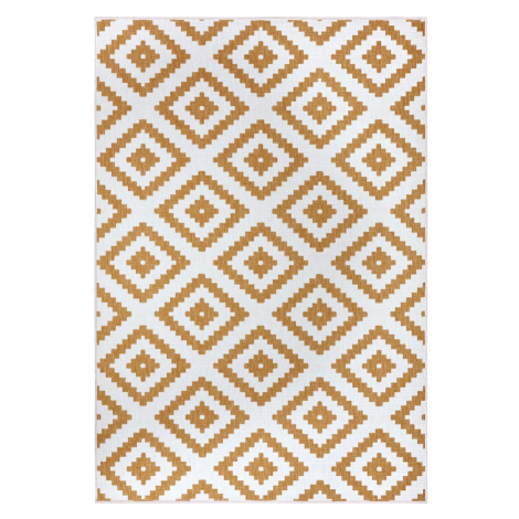 NORTHRUGS - Hanse Home koberce Kusový koberec Twin-Wendeteppiche 105794 Ochre – na ven i na doma
