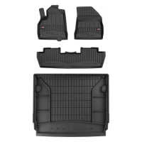 Set 3D gumové autokoberce rohož Peugeot 5008 1 2009-2017 7os s