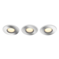 Philips Hue White Ambience Adore Hue recessed chrome 3x5W 230V