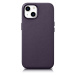 iCarer Case Kožené pouzdro pro iPhone 14 dark purple (WMI14220705-DP) (kompatibilní s MagSafe)