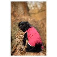 Vsepropejska Celine zimní bunda pro psa Barva: Vínová, Délka zad (cm): 44, Obvod hrudníku: 48 - 