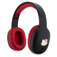 Hello Kitty Bicolor Kitty Metal Head Logo sluchátka černá