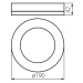 LED svítidlo TURA LED 31490 15W IP65