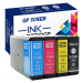 4x Inkousty Pro Tiskárnu Epson Workforce Pro Wf 5600 5620 5690 5110 5190DW 5100
