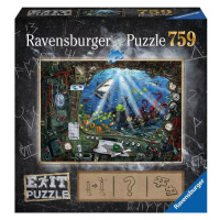 RAVENSBURGER Hra puzzle únikové V ponorce 759 dílků 70x50cm skládačka 2v1