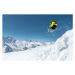 Fotografie A skier in full sports equipment, yanik88, 40 × 26.7 cm