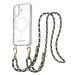 AlzaGuard Luxe Detach Lanyard Case Compatible with MagSafe for iPhone 16 žlutozelený