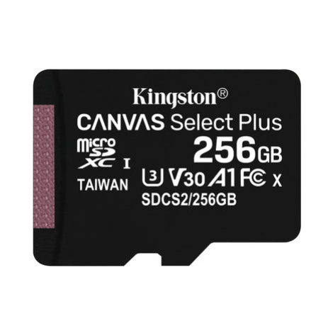 Paměťová karta Kingston Canvas Select Plus Micro SDXC 256GB (SDCS2/256GB)