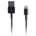 CONNECT IT Wirez Apple Lightning - USB, černý, 1m