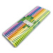 Koh-i-noor Krepový papír 9755 pruhovaný MIX - souprava 10 barev
