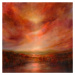 Ilustrace Evening glow, Annette Schmucker, 40x40 cm