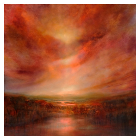 Ilustrace Evening glow, Annette Schmucker, (40 x 40 cm)