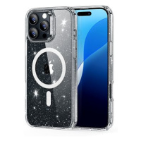 ESR Classic Hybrid Case (HaloLock), Compatible with iPhone 16 Pro Max, Clear Shimmer