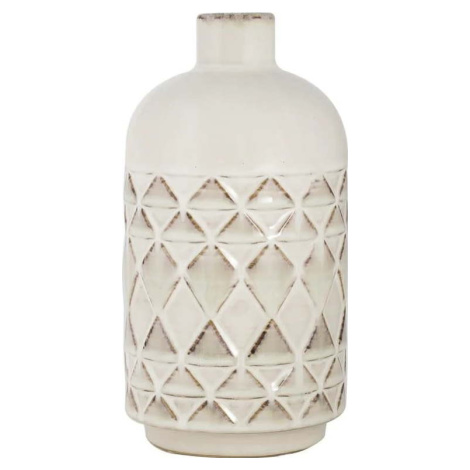 Krémová keramická váza Inlay – Villa Altachiara