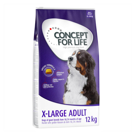 Concept for Life granule, 12 kg - 10 % sleva - X-Large Adult