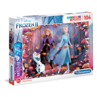 Puzzle Briliant 104 dílků Frozen 2