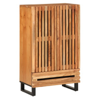 vidaXL Highboard 60 x 34 x 100 cm masivní akáciové dřevo