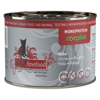 Catz finefood Monoprotein zooplus 24 x 200 g - kuřecí