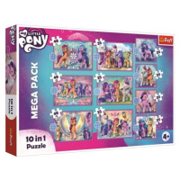 Puzzle My Little Pony: Zářiví poníci MEGA PACK 10v1