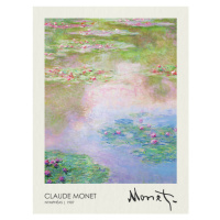 Obrazová reprodukce Nymphéas (1907), Claude Monet, 30 × 40 cm