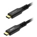 AlzaPower AluCore USB-C to USB-C 3.2 Gen 2 100W 1m černý