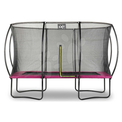 Trampolína s ochrannou sítí Silhouette trampoline Pink Exit Toys 244*366 cm růžová
