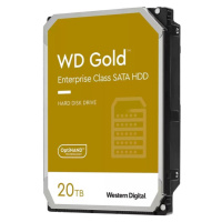 WD GOLD WD202KRYZ 20TB SATA/ 6Gb/s 512MB cache 7200 ot., CMR, Enterprise