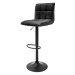 LuxD Designová barová židle Modern vintage šedá
