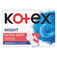 KOTEX® Ultra SOFT Night 6 ks