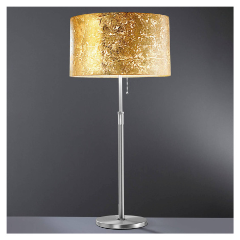 Hufnagel Loop stolní lampa s lístkovým zlatem