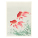 Obrazová reprodukce Two Veil Goldfish, Ohara Koson, 30 × 40 cm