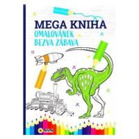 Mega kniha omalovánek - Blue bezva zábava