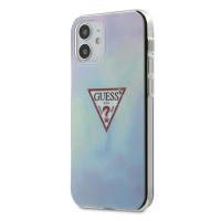 Pouzdro Guess Tie & Dye Collection pro iPhone 12 mini - modré