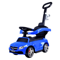 HračkyZaDobréKačky Odrážedlo Mercedes-Benz s vodící tyčí modré