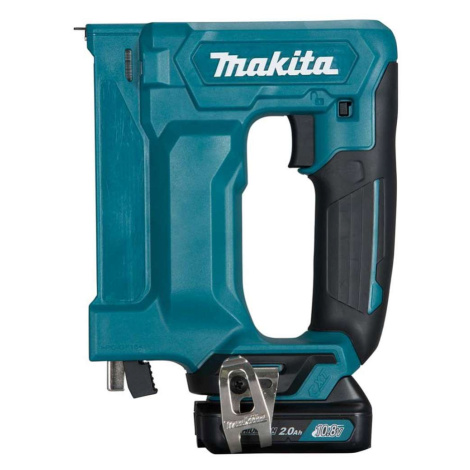 Makita Nářadí - 12V AKU sponkovačka 7-10 mm, 2x aku 2,0 Ah, nabíječka ST113DSAJ