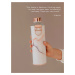EQUA Mismatch Lava 750 ml designová luxusní ekologická skleněná lahev na pití s obalem z umělé k