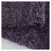Ayyildiz koberce Kusový koberec Sydney Shaggy 3000 violett kruh - 160x160 (průměr) kruh cm