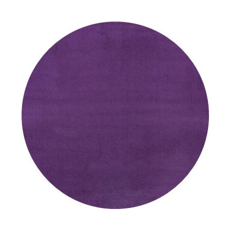 Hanse Home Collection koberce Kusový koberec Fancy 103005 Lila - fialový kruh - 200x200 (průměr)