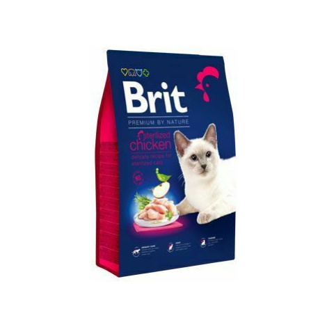 Brit Premium Cat by Nature Sterilized Chicken 1,5kg sleva