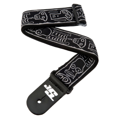 D'Addario Joe Satriani Strap Skull n' Bones