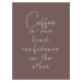 Ilustrace Coffee & confidence, Finlay & Noa, (30 x 40 cm)