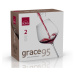 Rona Sklenice na víno GRACE 950 ml, 2 ks