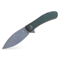 Trollsky Knives Mandu Green Micarta MT003