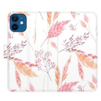 iSaprio flip pouzdro Ornamental Flowers pro iPhone 12 mini