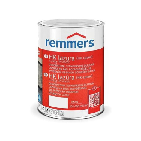 Remmers HK Lazura Grey Protect 100 ml Graphitgrau / Grafitová šedá