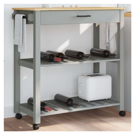 vidaXL Kuchyňský vozík MONZA 84 x 40 x 88,5 cm masivní borové dřevo