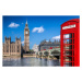 Fotografie London symbols with BIG BEN, DOUBLE, extravagantni, (40 x 26.7 cm)