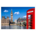 Fotografie London symbols with BIG BEN, DOUBLE, extravagantni, 40 × 26.7 cm